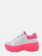 Кросівки біло-рожеві | 6431548 | фото 4