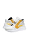 Кросівки білі з контрастним оздобленням | 6442501 | фото 2