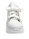 Кроссовки белые с контрастной отделкой | 6442501 | фото 6