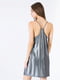 Сукня А-силуету сріблястого кольору | 5082741 | фото 2