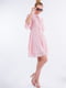 Платье А-силуэта розовое | 6431696 | фото 3