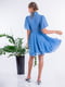 Сукня А-силуету синя | 6431697 | фото 2