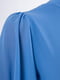 Платье А-силуэта синее | 6431697 | фото 5