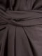Сукня А-силуету кольору хакі | 6431714 | фото 4
