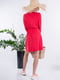Сукня А-силуету червона | 6431748 | фото 2
