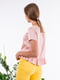 Блуза рожева з написом | 6431789 | фото 2