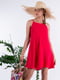 Платье А-силуэта красное | 6431818 | фото 4