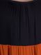 Платье А-силуэта разноцветное в полоску | 6431820 | фото 3