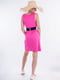 Сукня А-силуету рожева | 6431850 | фото 2