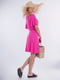 Платье А-силуэта розовое | 6431851 | фото 2