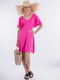 Сукня А-силуету рожева | 6431851 | фото 3