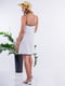 Платье А-силуэта белое | 6431861 | фото 2