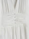 Платье А-силуэта белое | 6431890 | фото 4
