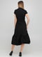 Платье А-силуэта черное | 6431941 | фото 2