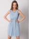 Сукня А-силуету блакитна | 6431954 | фото 2