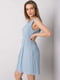 Сукня А-силуету блакитна | 6431954 | фото 3