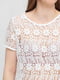 Блуза біла мережива | 6431964 | фото 4