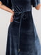 Сукня А-силуету сіра | 6431988 | фото 4