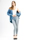 Сорочка джинсова блакитна | 6432008 | фото 4