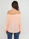 Блуза персикового кольору | 6432027 | фото 2