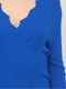 Пуловер синій | 6432042 | фото 4