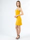 Сукня у білизняному стилі жовта | 6432116 | фото 3