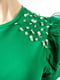 Платье-футляр зеленое | 6432160 | фото 3