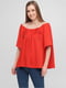 Блуза червона | 6432202