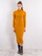 Сукня-светр гірчичного кольору | 6432252