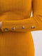 Сукня-светр гірчичного кольору | 6432252 | фото 4