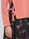 Сукня А-силуету коралового кольору з принтом | 6432259 | фото 4