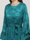 Сукня А-силуету смарагдового кольору | 6432269 | фото 3
