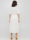 Платье А-силуэта белое | 6432292 | фото 2
