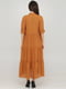 Платье А-силуэта оранжевое | 6432325 | фото 2