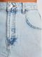 Джинсова МОМ-спідниця блакитна | 6432533 | фото 3