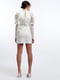 Сукня з пишними рукавами біла | 6432547 | фото 2