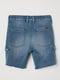 Шорты джинсовые синие | 6433025 | фото 2