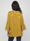 Блуза желтая с принтом | 6433218 | фото 2