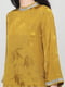 Блуза желтая с принтом | 6433218 | фото 3