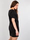 Платье-туника черное | 6433260 | фото 2