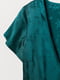 Сукня А-силуету зелена з принтом | 6433380 | фото 2