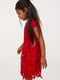 Сукня з мережива червона | 6433408 | фото 2