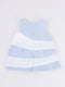 Сукня біло-блакитна | 6433641 | фото 3