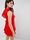 Сукня червона мереживна | 6433672 | фото 2