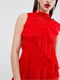 Сукня червона мереживна | 6433672 | фото 3