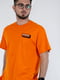 Футболка оранжевая с брендовым логотипом | 6433711 | фото 5