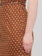 Сукня А-силуету коричнева | 6433746 | фото 4