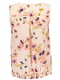 Блуза рожева з квітковим принтом | 6433754 | фото 2
