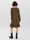Сукня А-силуету зелена | 6433806 | фото 2