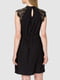 Платье А-силуэта черное | 6433847 | фото 2